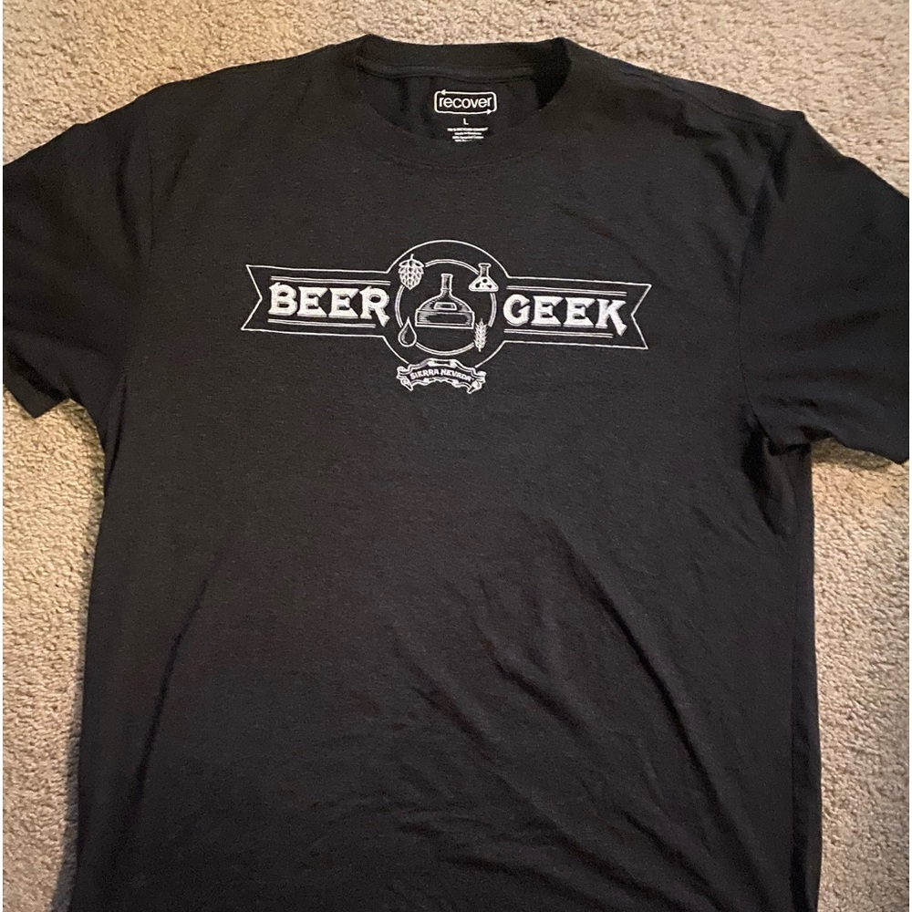 A one of a kind tee. Sierra Nevada BERR GEEK  you get this doing the vip tour.